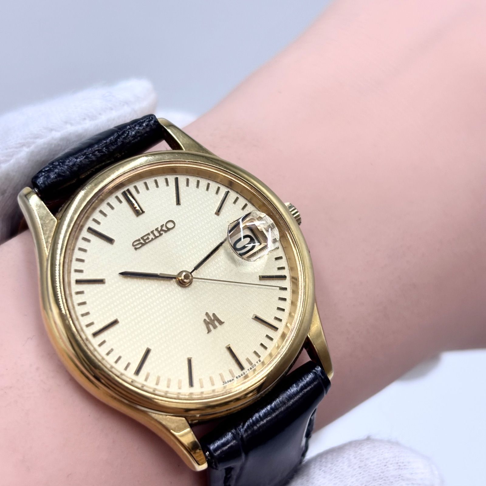 稼働/純正尾錠】SEIKO/セイコー MAJESTA/マジェスタ 腕時計 クォーツ 