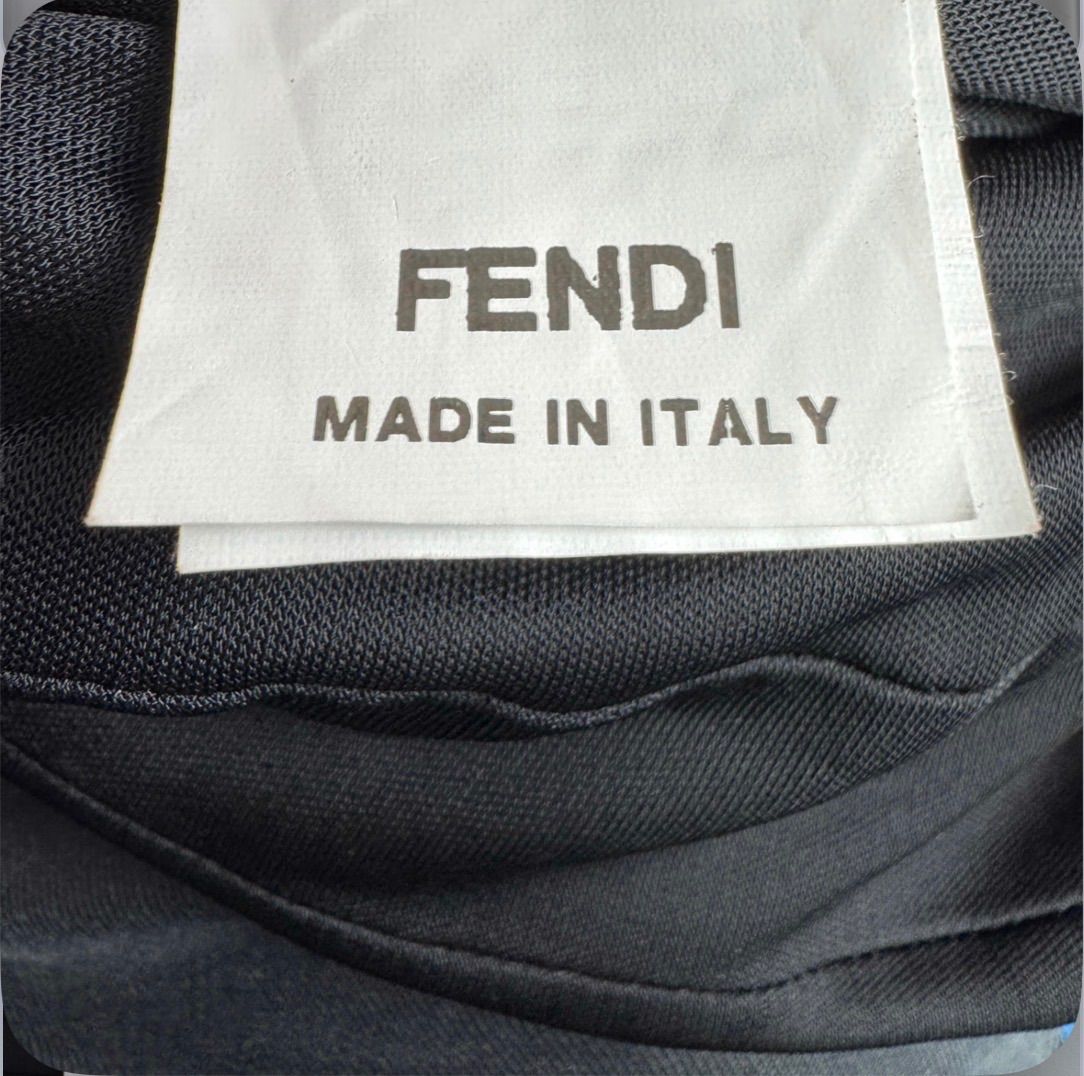 FENDI フェンディ ひざ丈ワンピース 40 ブラック イタリア製 - メルカリ