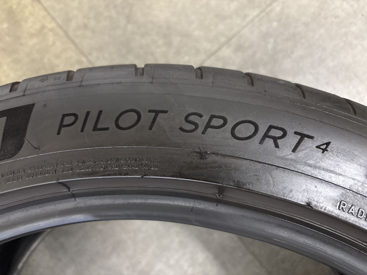2024年製 ポルシェ 承認】ミシュラン パイロット スポーツ 4 275/40R20