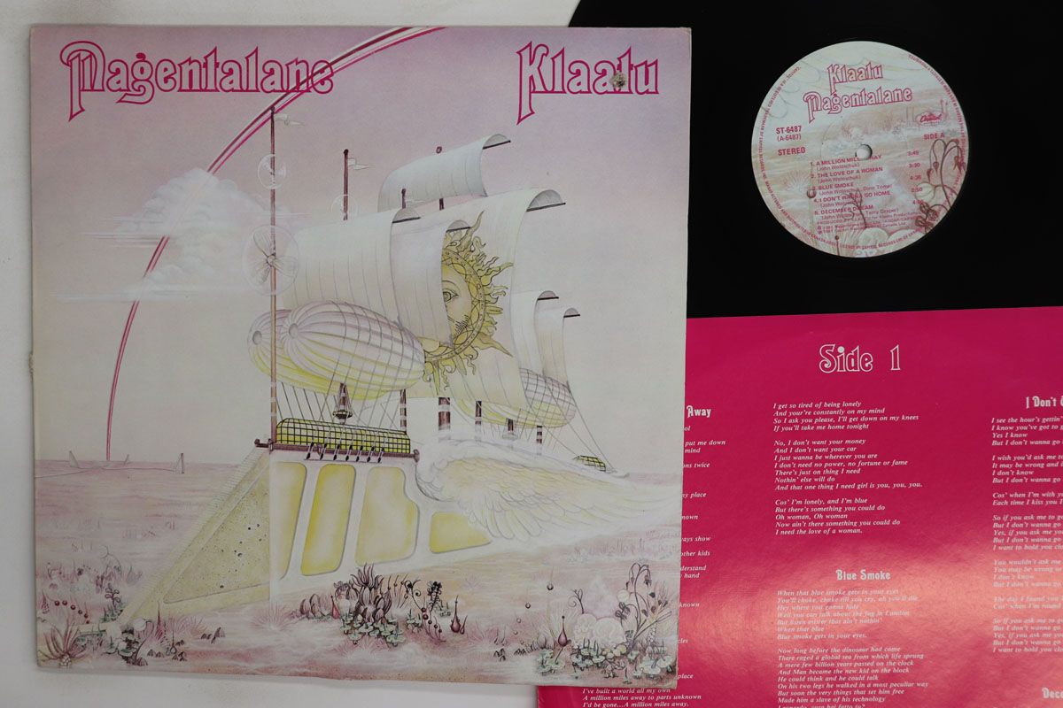LP Klaatu Magentalane ST6487 CAPITOL /00260