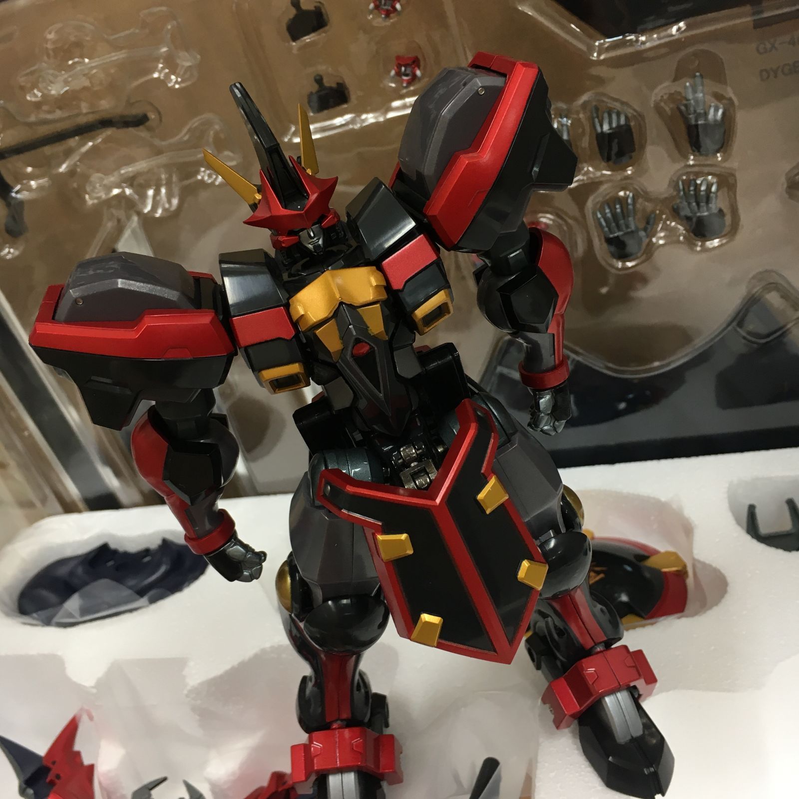 三沢店47-1-0511] 超合金魂 GX-46R ダイゼンガー＆アウセンザイター 