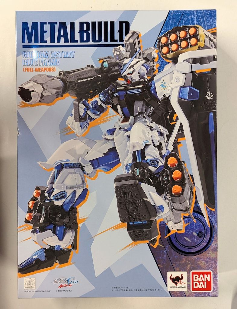 BANDAI METAL BUILD ガンダムアストレイ ブルーフレーム(フル・ウェポン装備)