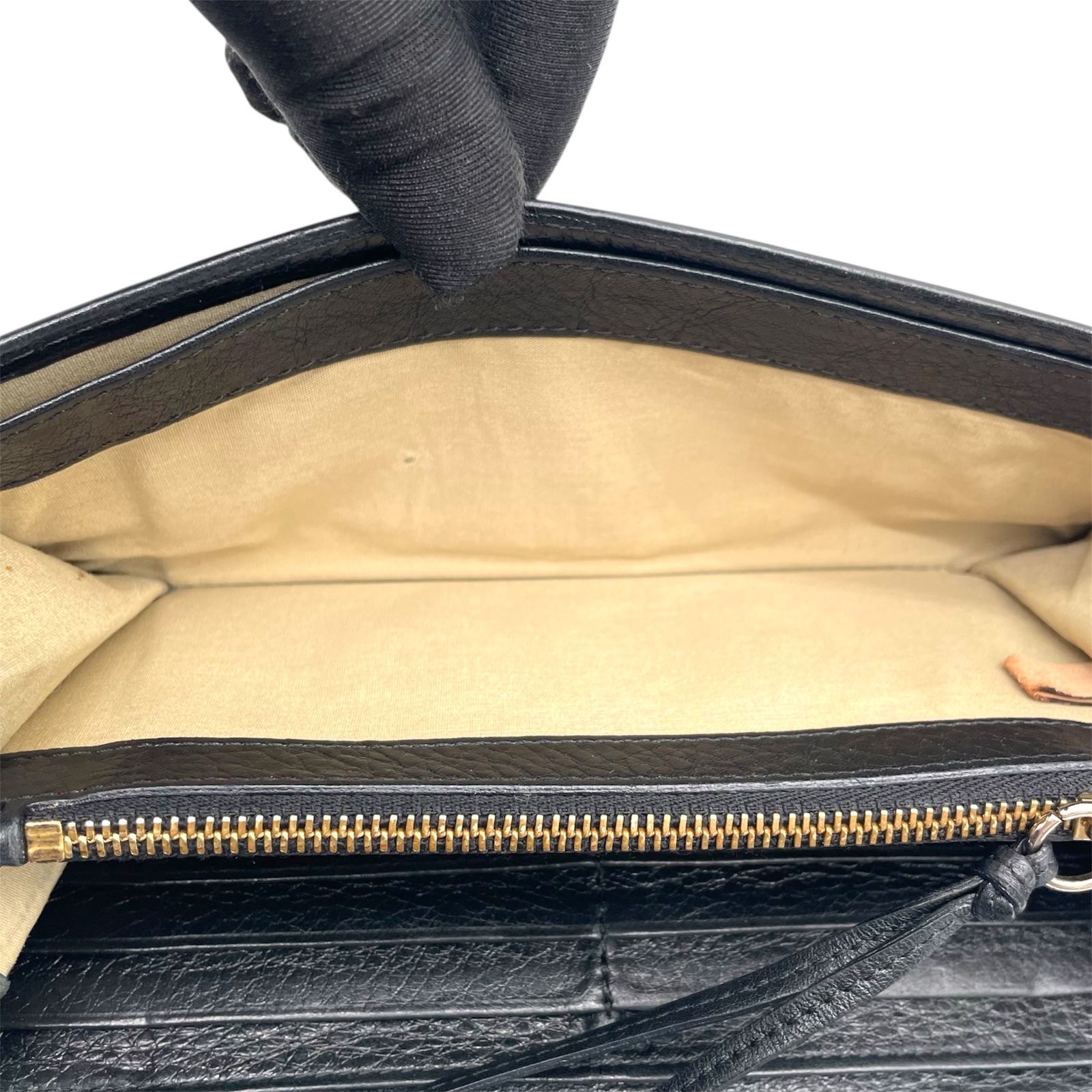 Chloe クロエ 長財布 リリィ リリー リボン モチーフ グレイン レザー 