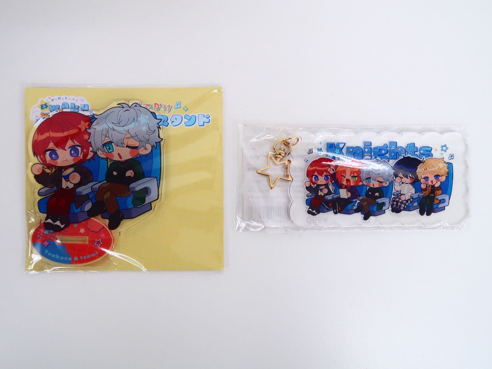 2点セット あんさんぶるスターズ!! Knights おでかけアクリルスタンド・アクリルキーホルダー