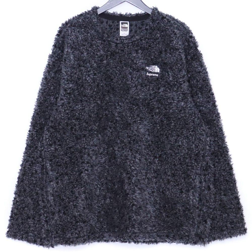 SUPREME × THE NORTH FACE High Pile Fleece Pullover Lサイズ ブラック