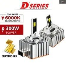 Dシリーズ D1S LEDヘッドライト カーライト D2S D3S D4S D5S D8S プラグプレイ D2R D4R 1:1 ターボ カーバルブ ヘッドランプ 6000K 12V 24V
