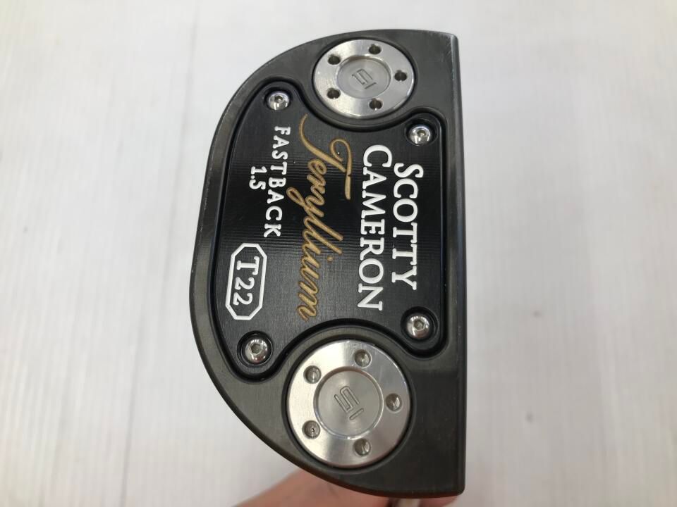 タイトリスト　SC Teryllium T22 FASTBACK 1.5　パター　中古【最短即日発送】