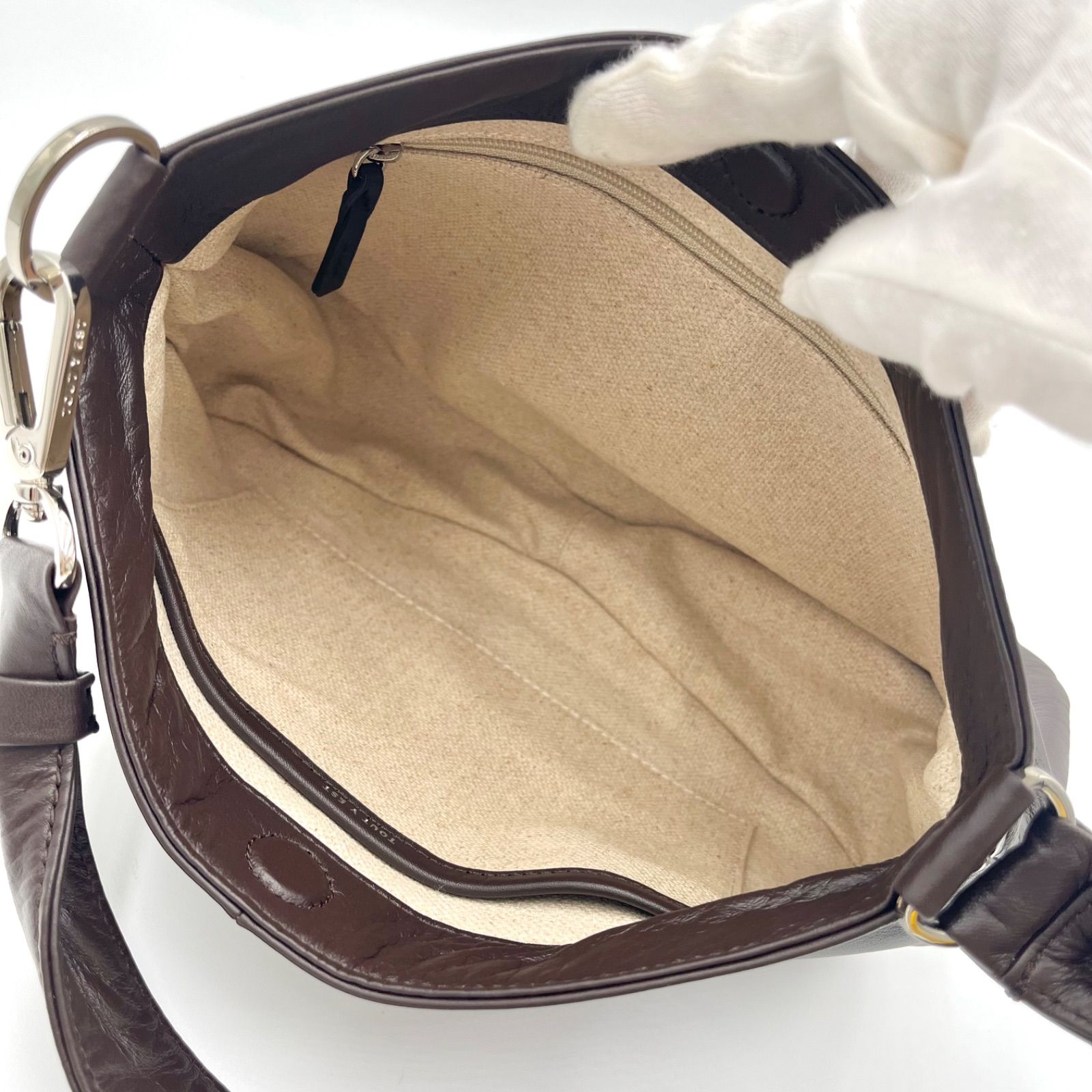 未使用保管品 完売色◎TOUT Y EST トゥティエ SAC NACELLE MINI ナセル 