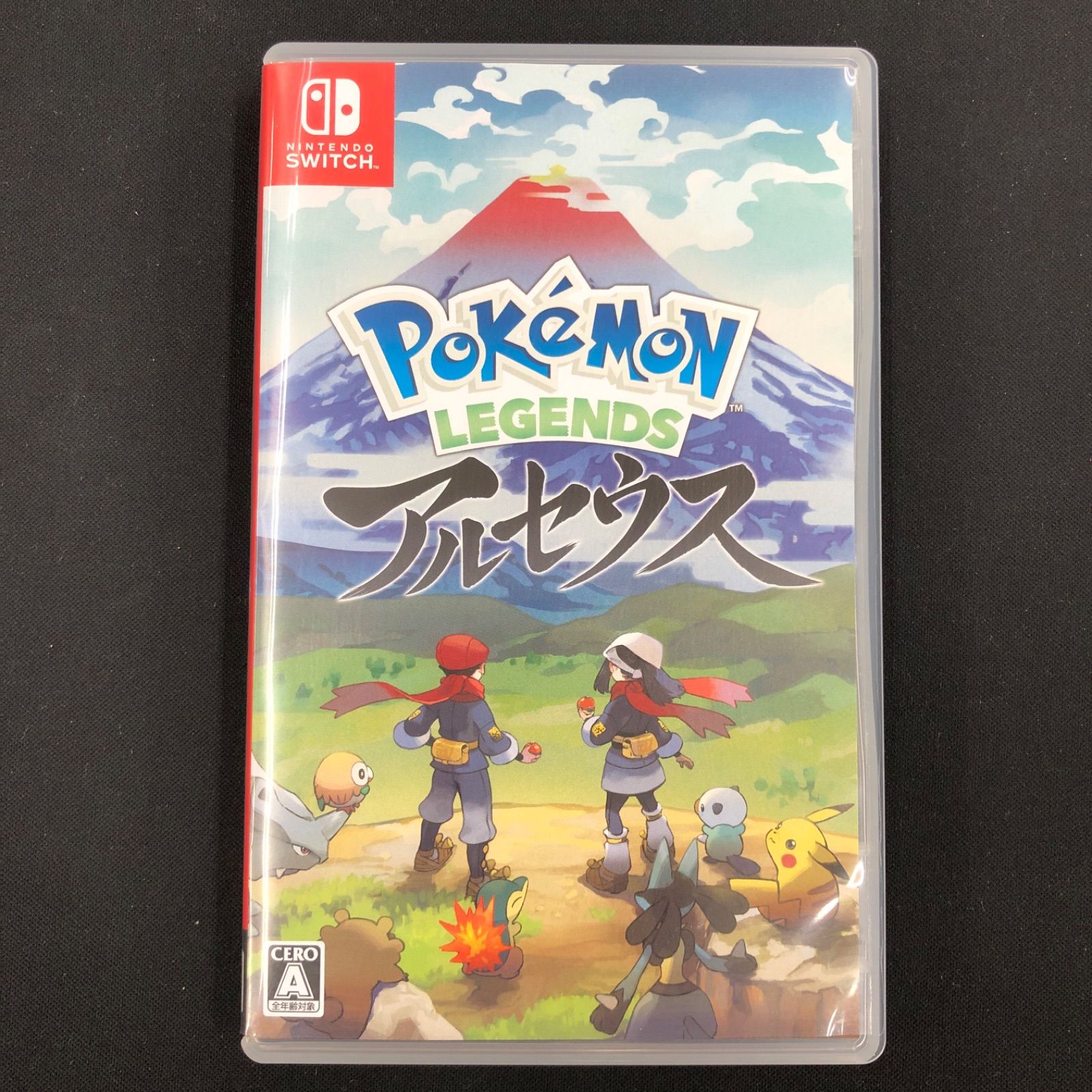 中古 Switch ポケモン レジェンズアルセウス スカーレット セット 