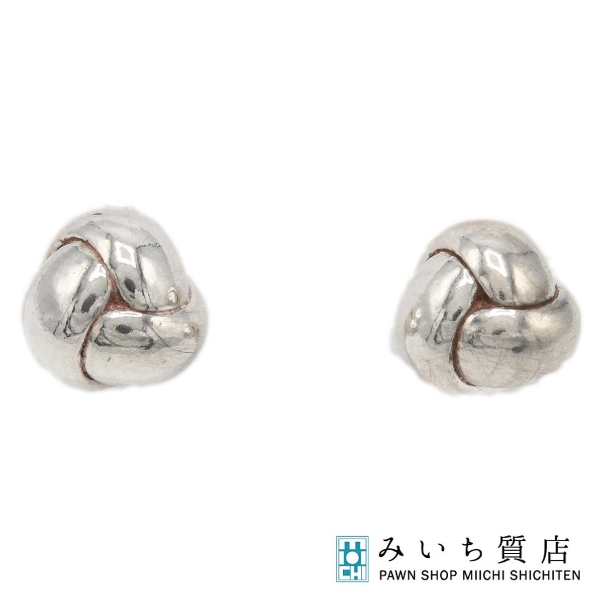 TIFFANY&Co. ティファニー ピアス ノット シルバー 925 6.6g アクセサリー H22666