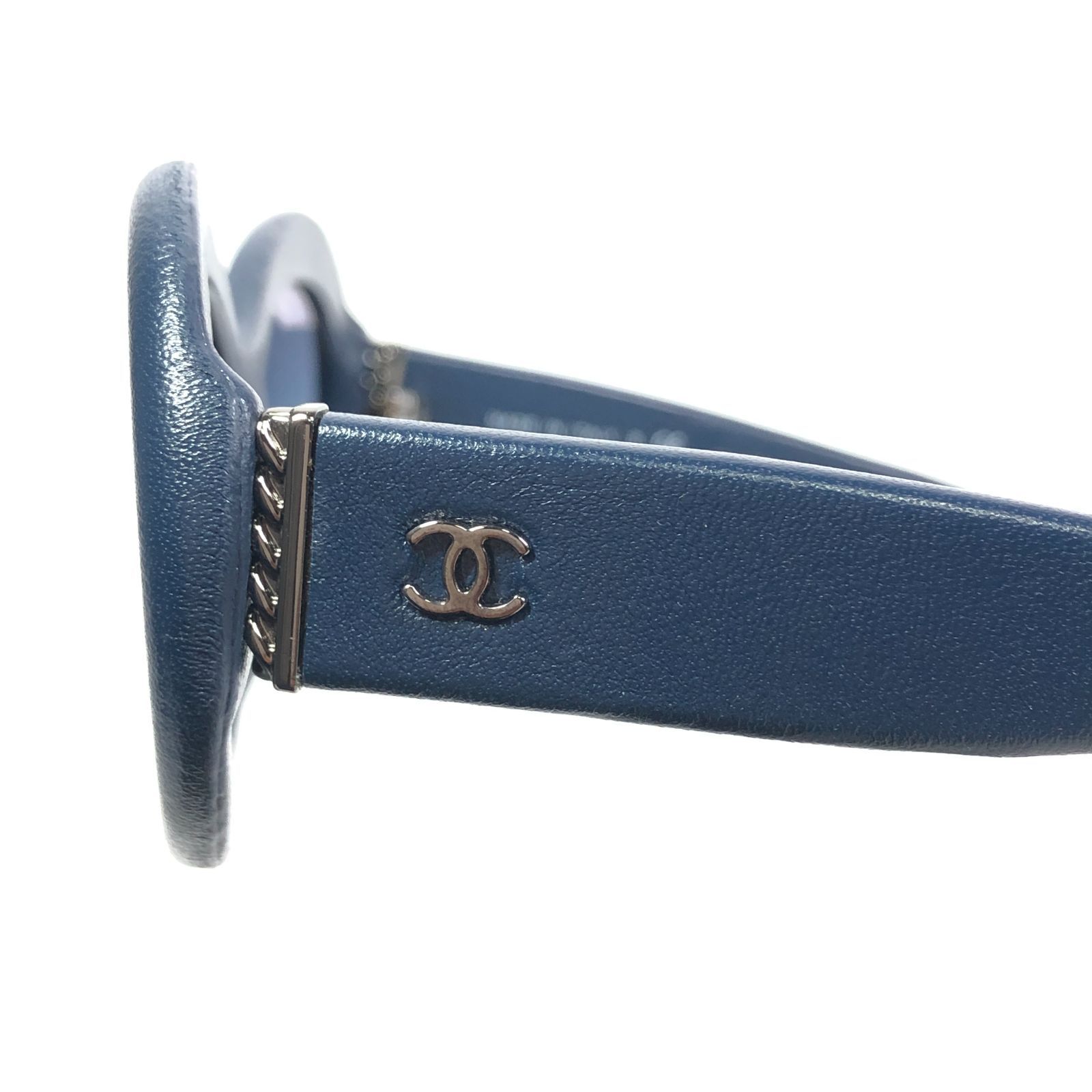 シャネル】本物 CHANEL サングラス ココマーク 5404-Q-A ブルー色系