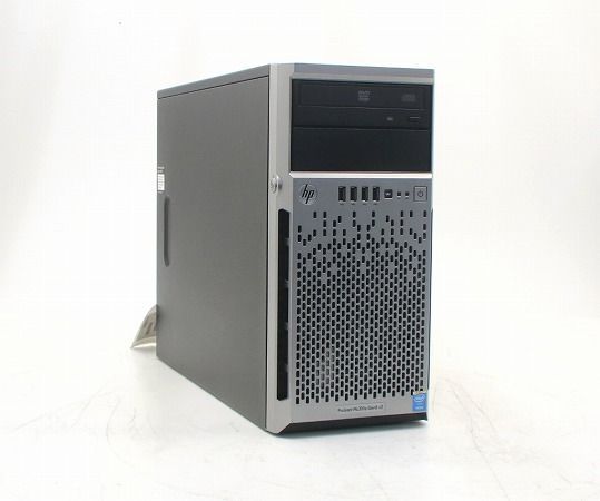 hp ProLiant ML310e Gen8 v2 Xeon E3-1220 v3 3.1GHz 8GB 1TBx2台(SATA3.5インチ/RAID1構成) SmartArray B120i 小難 中古