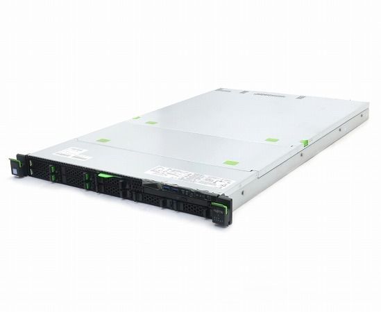 富士通 PRIMERGY RX2530 M4 Xeon Silver 4112 2.6GHz(8スレッドCPUx2基) 64GB 1.2TBx2台(SAS2.5インチ/RAID1) AC*2 PRAID CP400i 中古