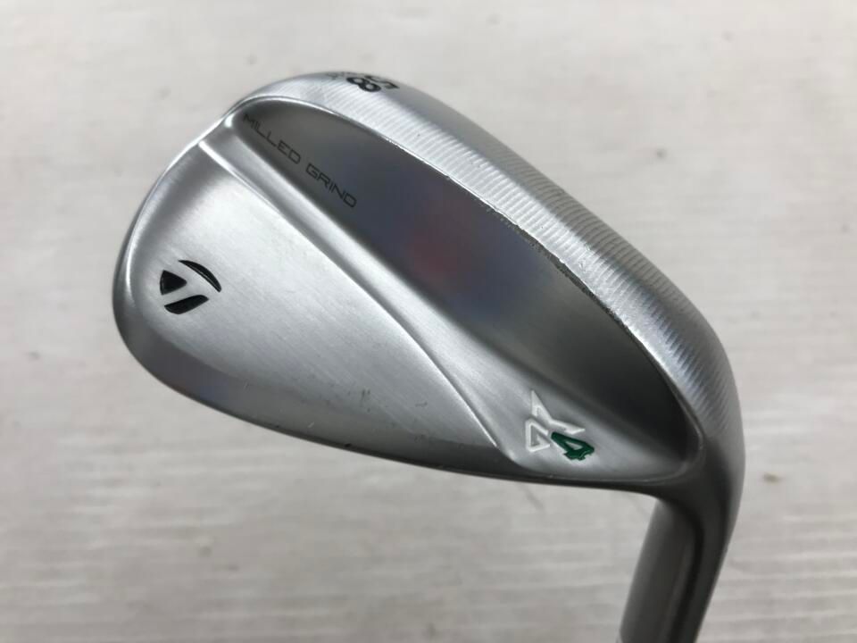 テーラーメイド　MILLED GRIND 4 クローム　58度　TRAVIL IRON 105　Sフレックス　ウェッジ　中古【最短即日発送】