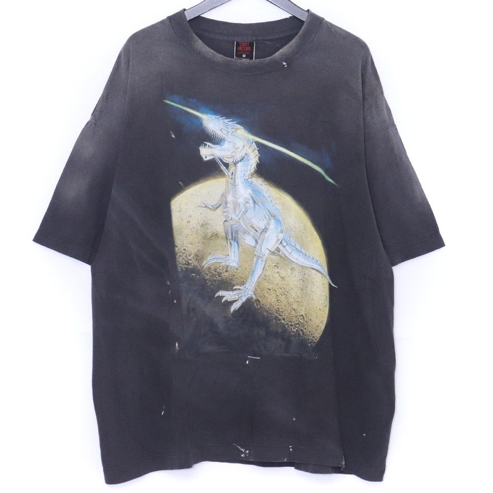 SAINT MICHAEL × HAJIME SORAYAMA SS TEE T-REX XXLサイズ ブラック SM-HR1-0000-C76