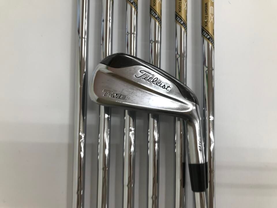 タイトリスト　T-MB 718　ダイナミックゴールド EX ツアーイシュー　S200フレックス　アイアンセット　中古　ゴルフドゥ！水戸店【最短即日発送】