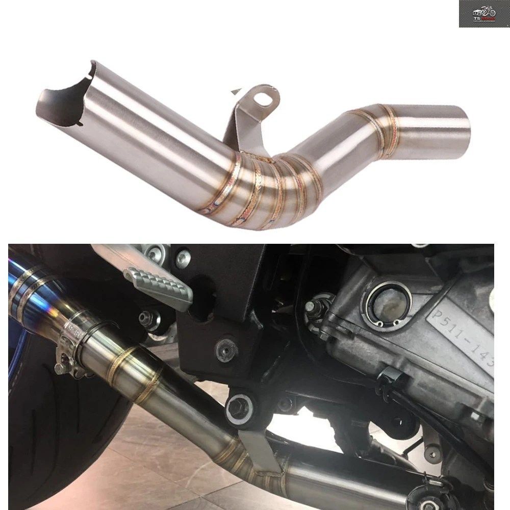 オートバイ用排気マフラー中間リンクパイプスリップオン 750 K8 K9 L1 GSXR750 GSXR600 2008-2010