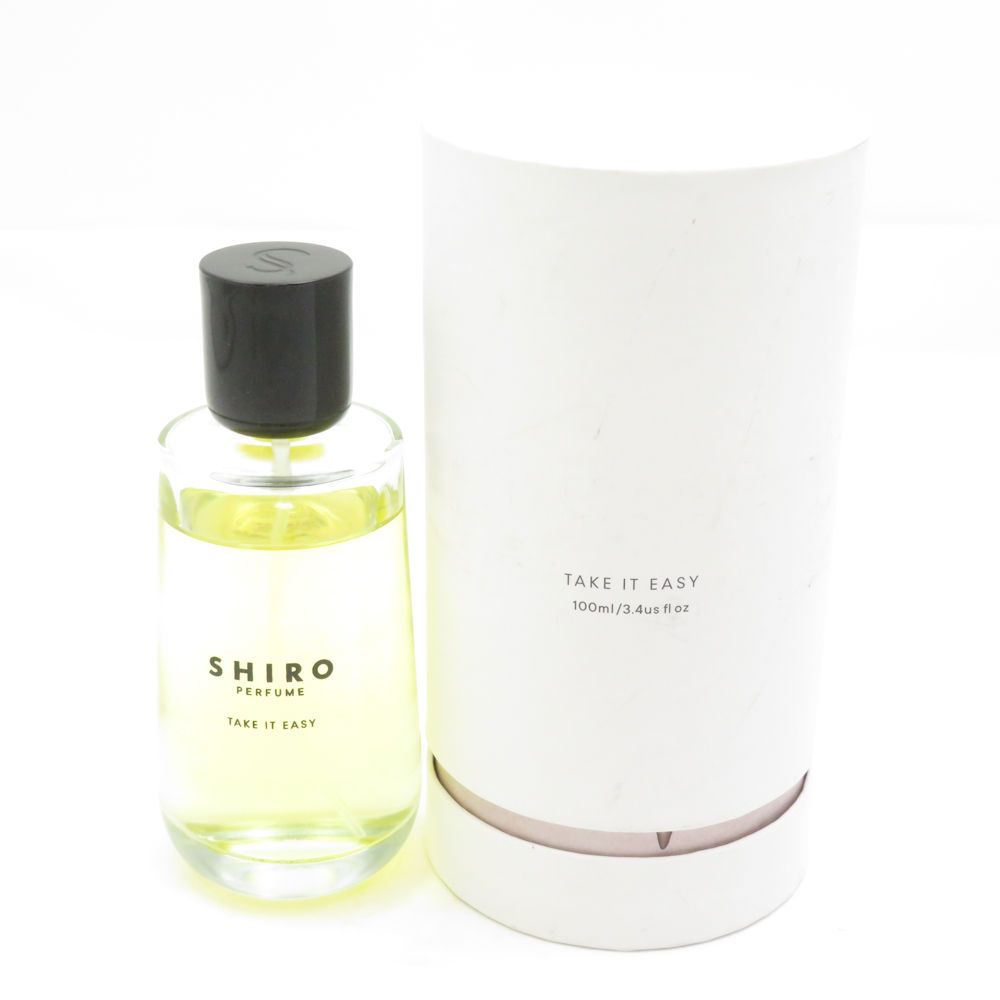 美品 shiro シロ テイク イット イージー 香水 100ml 残量多 オード