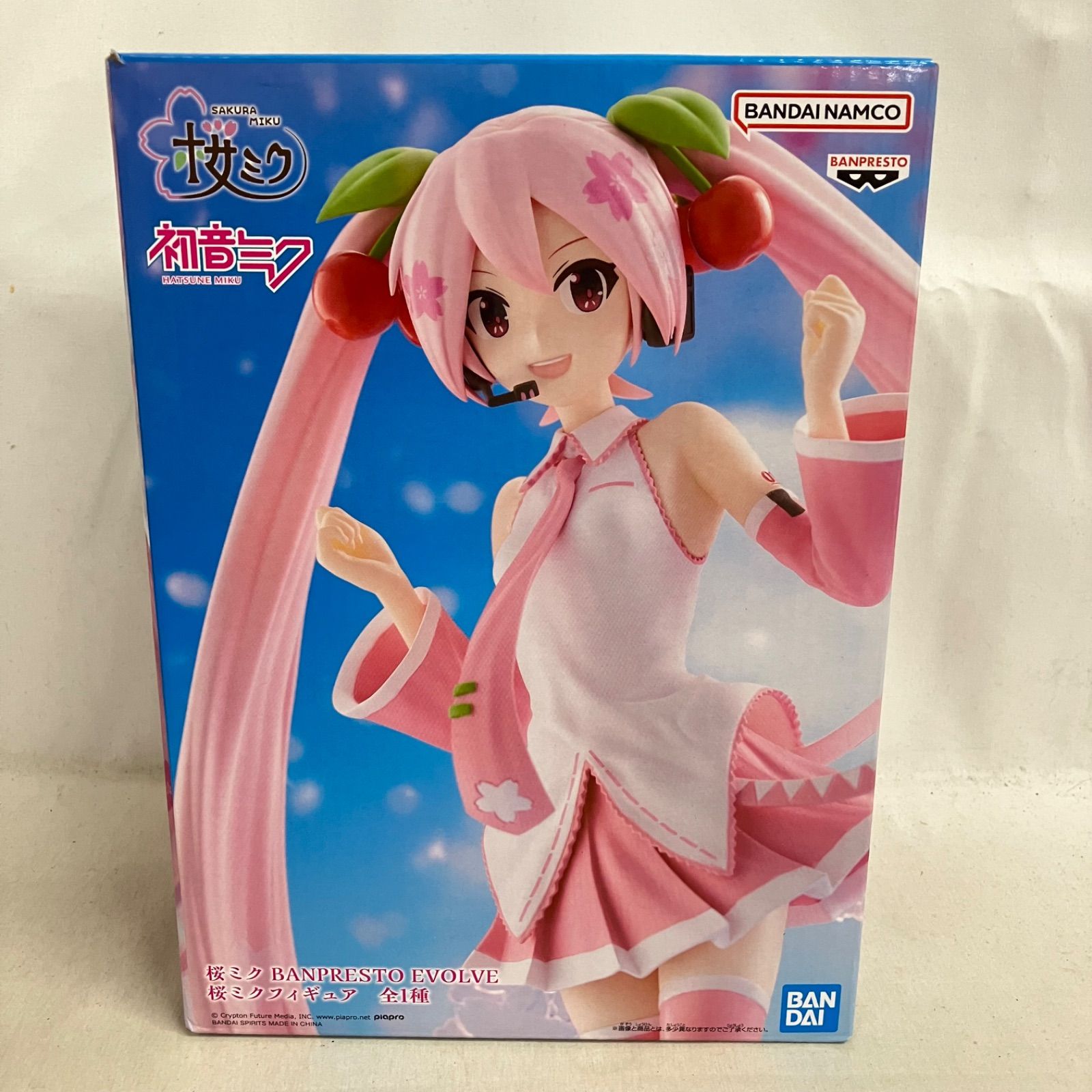 未開封 初音ミク BANPRESTO EVOLVE 桜ミク フィギュア 5個セット 