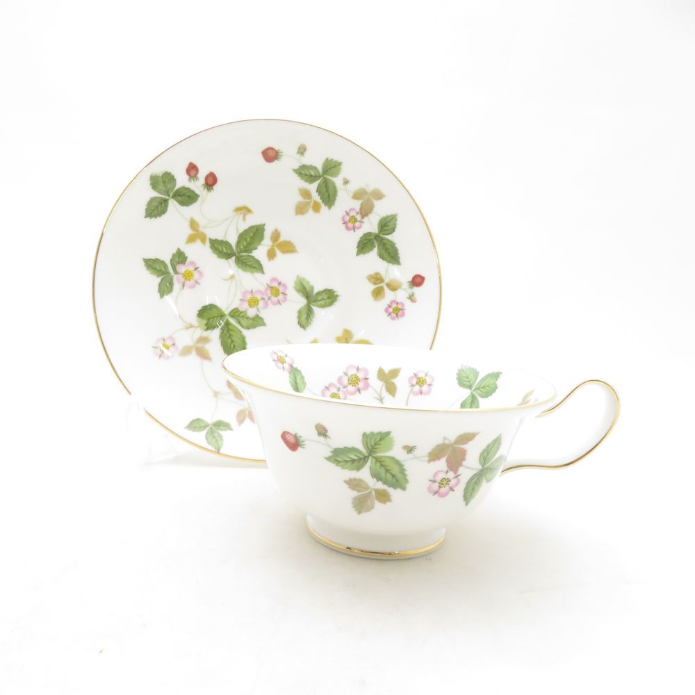 未使用 WEDGWOOD ウェッジウッド ワイルドストロベリー ティーカップ