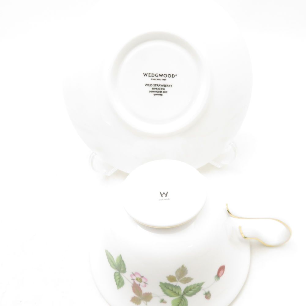 未使用 WEDGWOOD ウェッジウッド ワイルドストロベリー ティーカップ