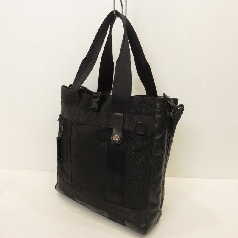 【姫路東店】 中古 PORTER | ポーター 2wayバッグ HEAT 2WAY TOTE BAG 703-07965 ブラック 【121】