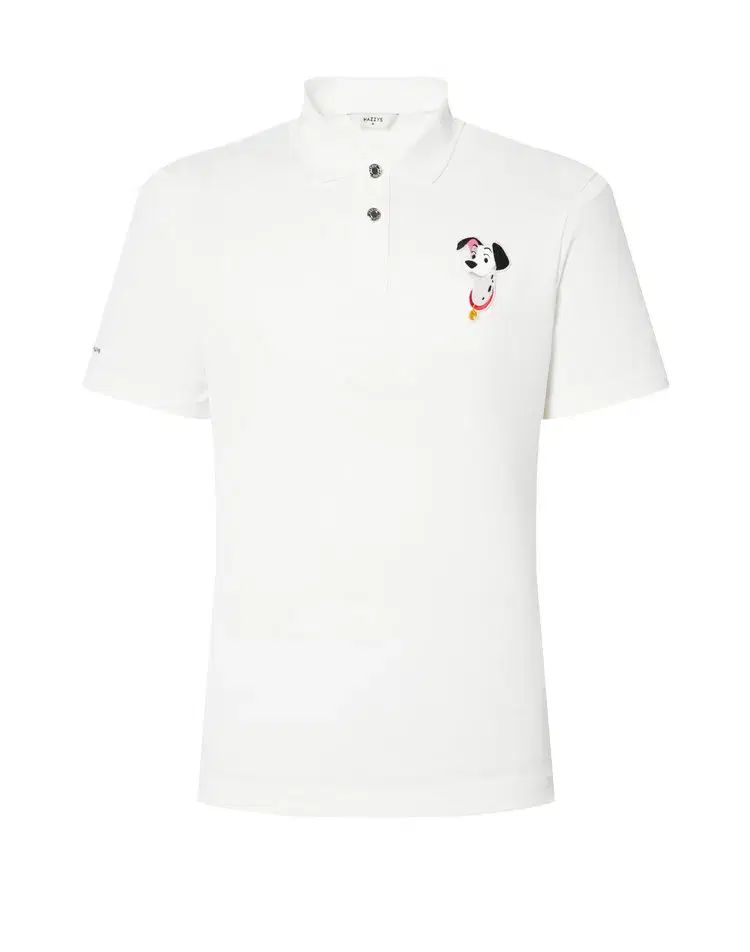 HAZZYS(へジス) ゴルフ メンズ 半袖Tシャツ オフホワイト M 新品