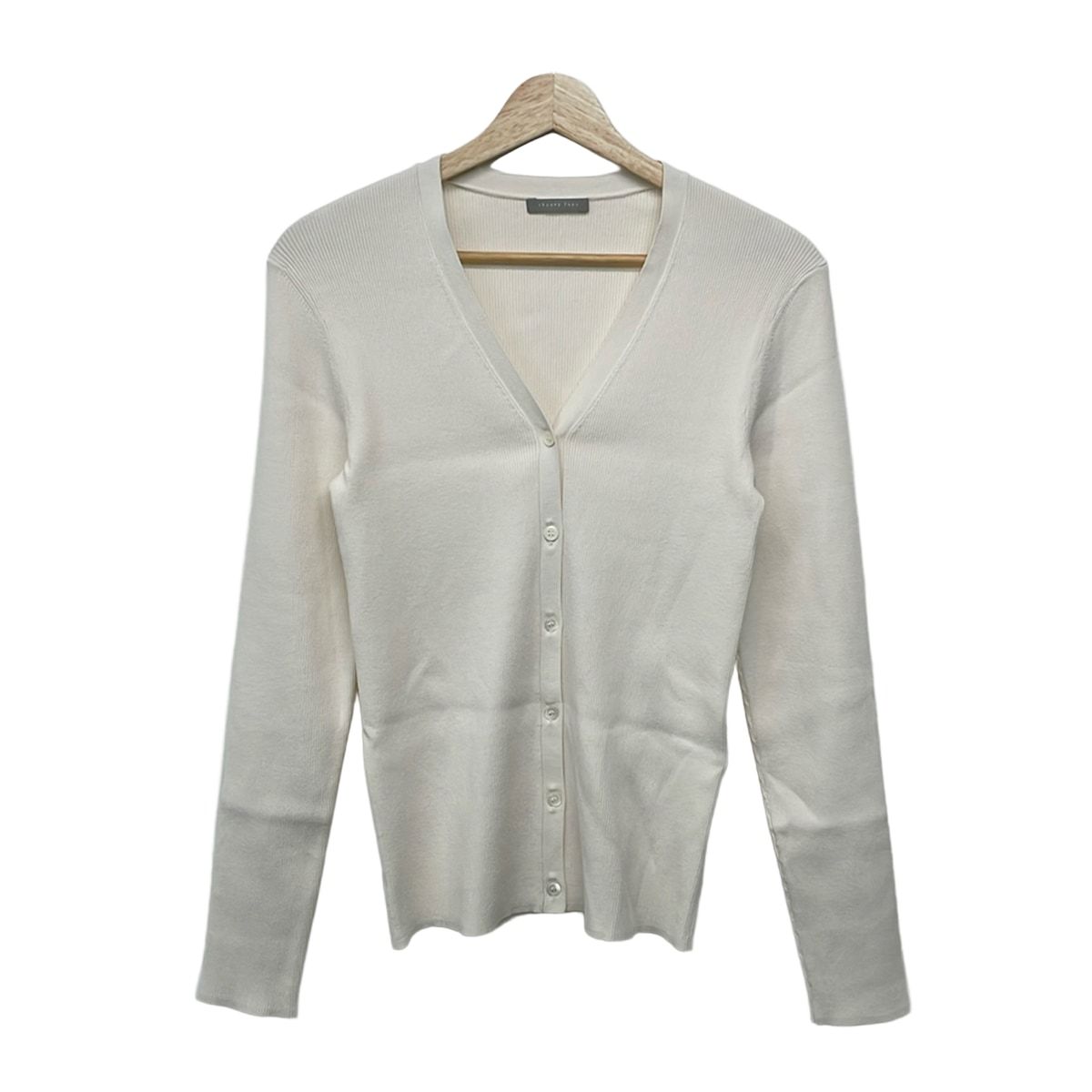theory luxe(セオリーリュクス) カーディガン サイズ038 M レディース美品 - アイボリー 長袖