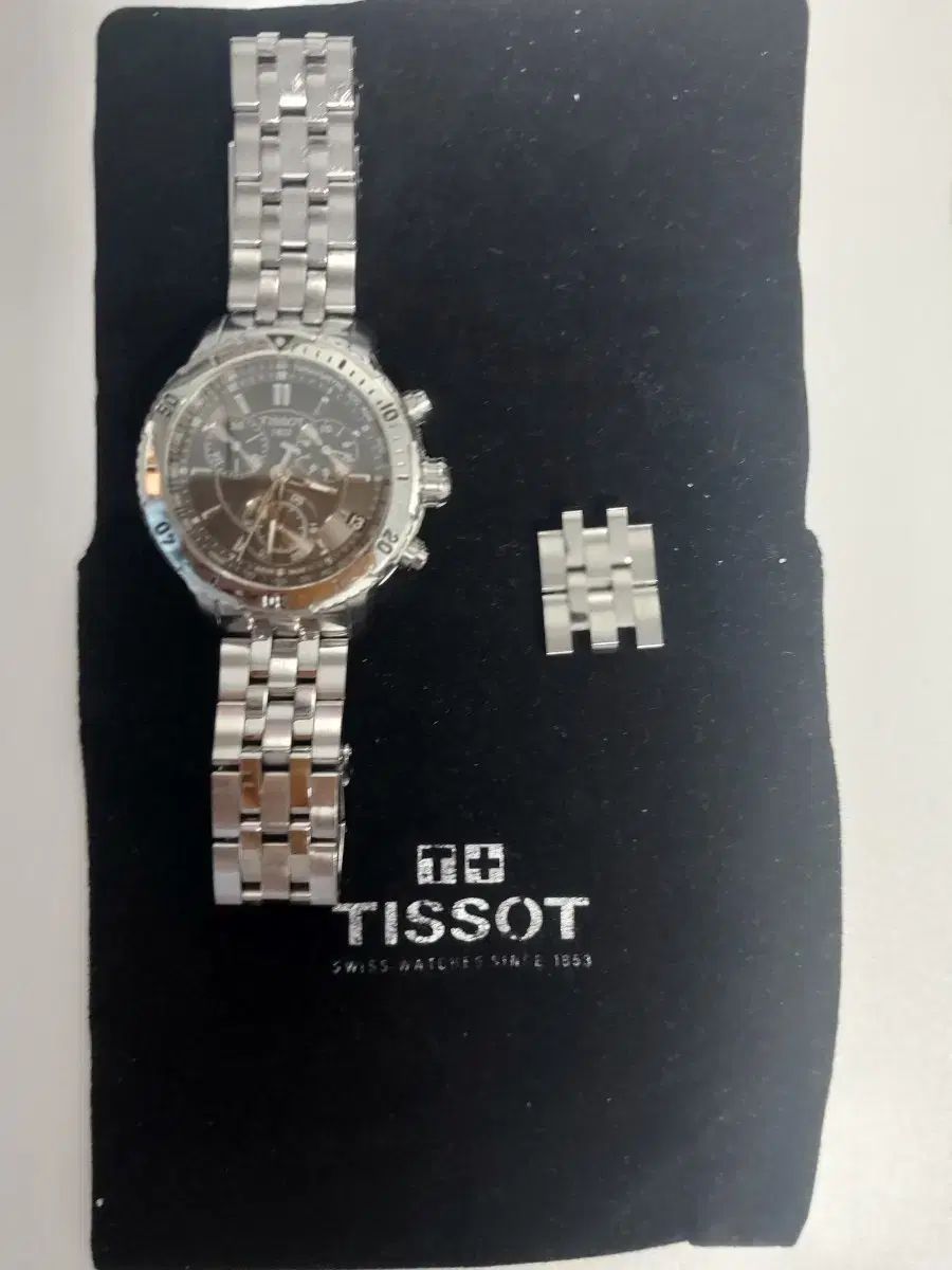 TISSOT ティソ PRS200 メタル時計 + 予備時計バンド 含む