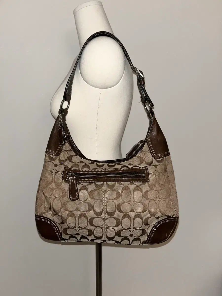 コーチ ベースブラウン ショルダーバッグ