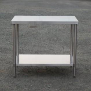 3 業務用 ステンレス 作業台 W900 D600 H800mm 厨房 W90 D60 H80cm 