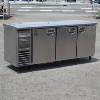 (代引不可)2014年製 フクシマ 冷凍冷蔵 コールドテーブル YRC-181PM2 W180D60H80cm 389L 100V 110kg ガリレイ