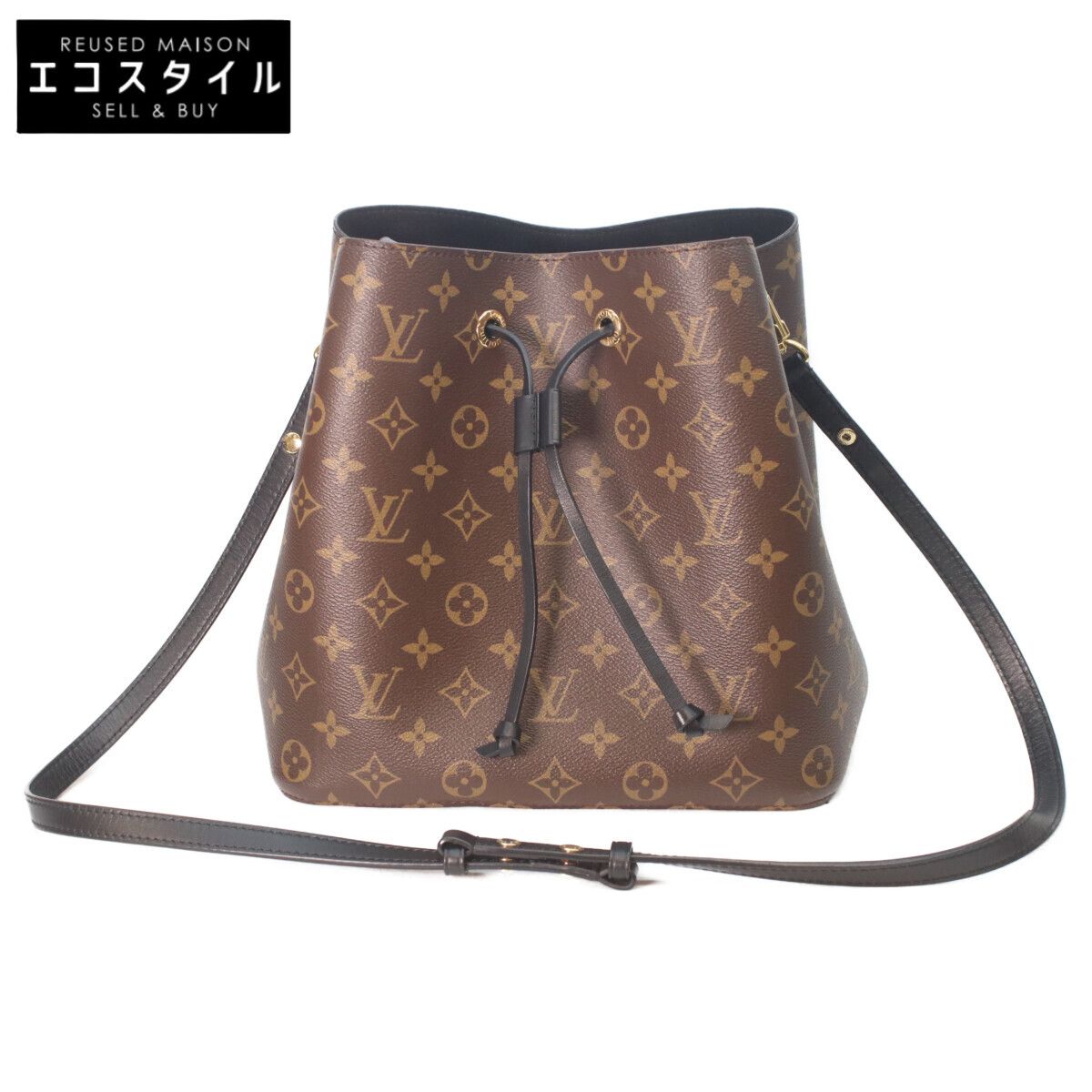 LOUIS VUITTON　ルイヴィトン　M44020 モノグラム ノワール ネオノエMM