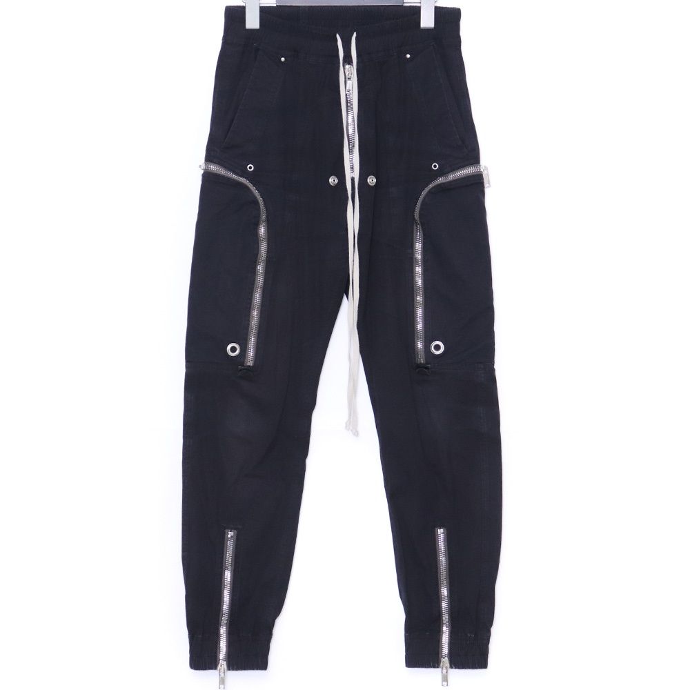 RICK OWENS バウハウスカーゴパンツ サイズ46 ブラック RU02A5377-TE