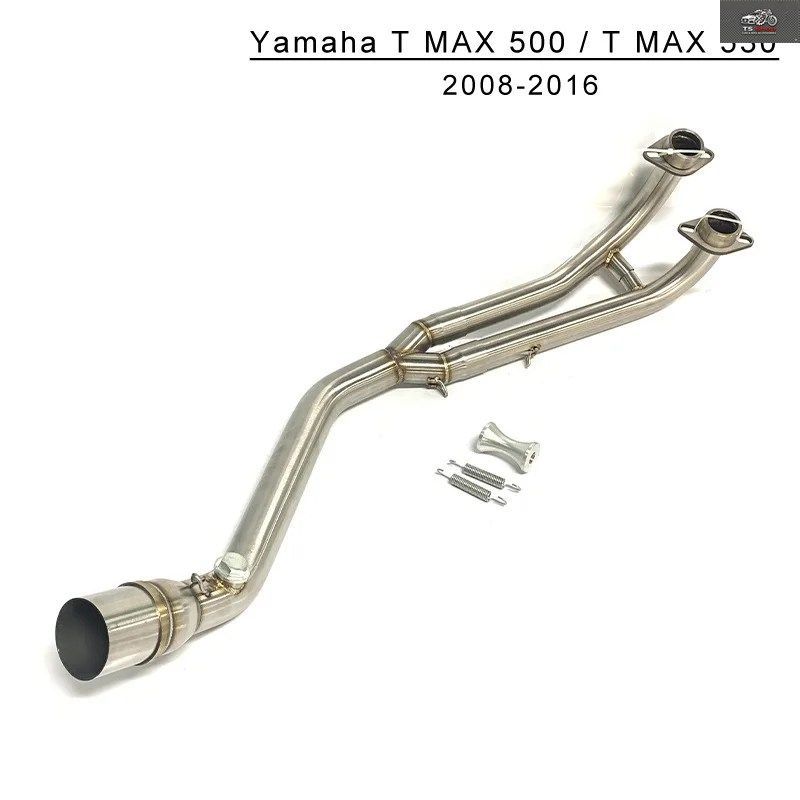 ヤマハ TMAX 500 530 YP500 2008-2016 用スリップオンマフラー、TMAX530 TAMX500 モーターサイクルエキゾーストマフラーフルシステム 7,157円