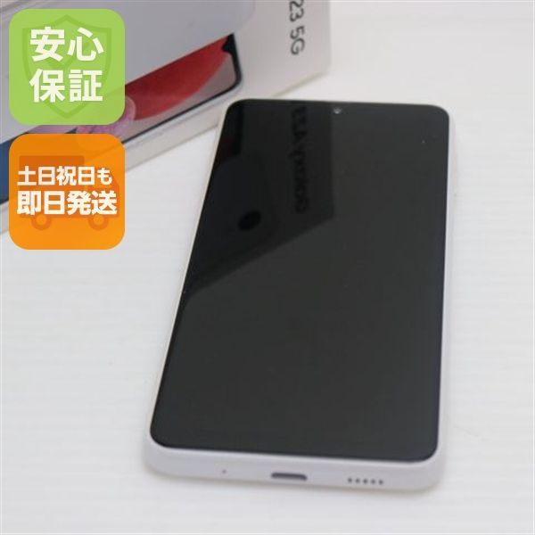 新品同様 SIMフリー Galaxy A23 5G ホワイト スマホ 土日祝発送 即日発送 06000