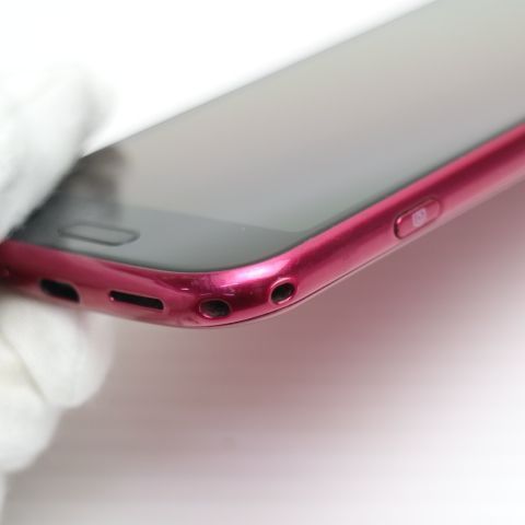 美品 F-52B らくらくスマートフォン ピンク スマホ 白ロム 本体 即日