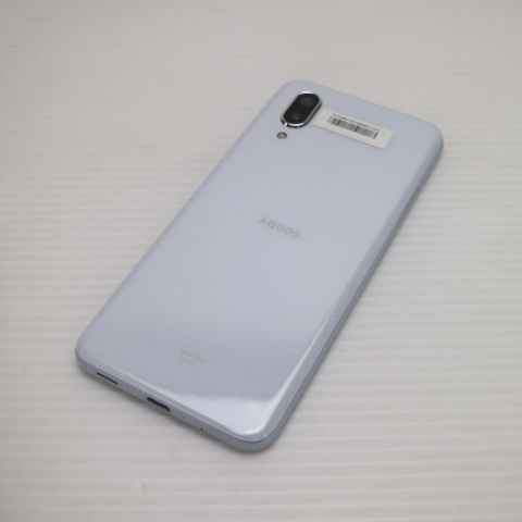 超美品 SIMフリー AQUOS sense3 plus ブラック スマホ 白ロム 土日祝