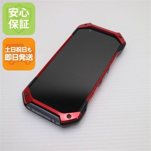 美品 TORQUE 5G KYG01 レッド 白ロム 本体 即日発送 土日祝発送OK あすつく 06000