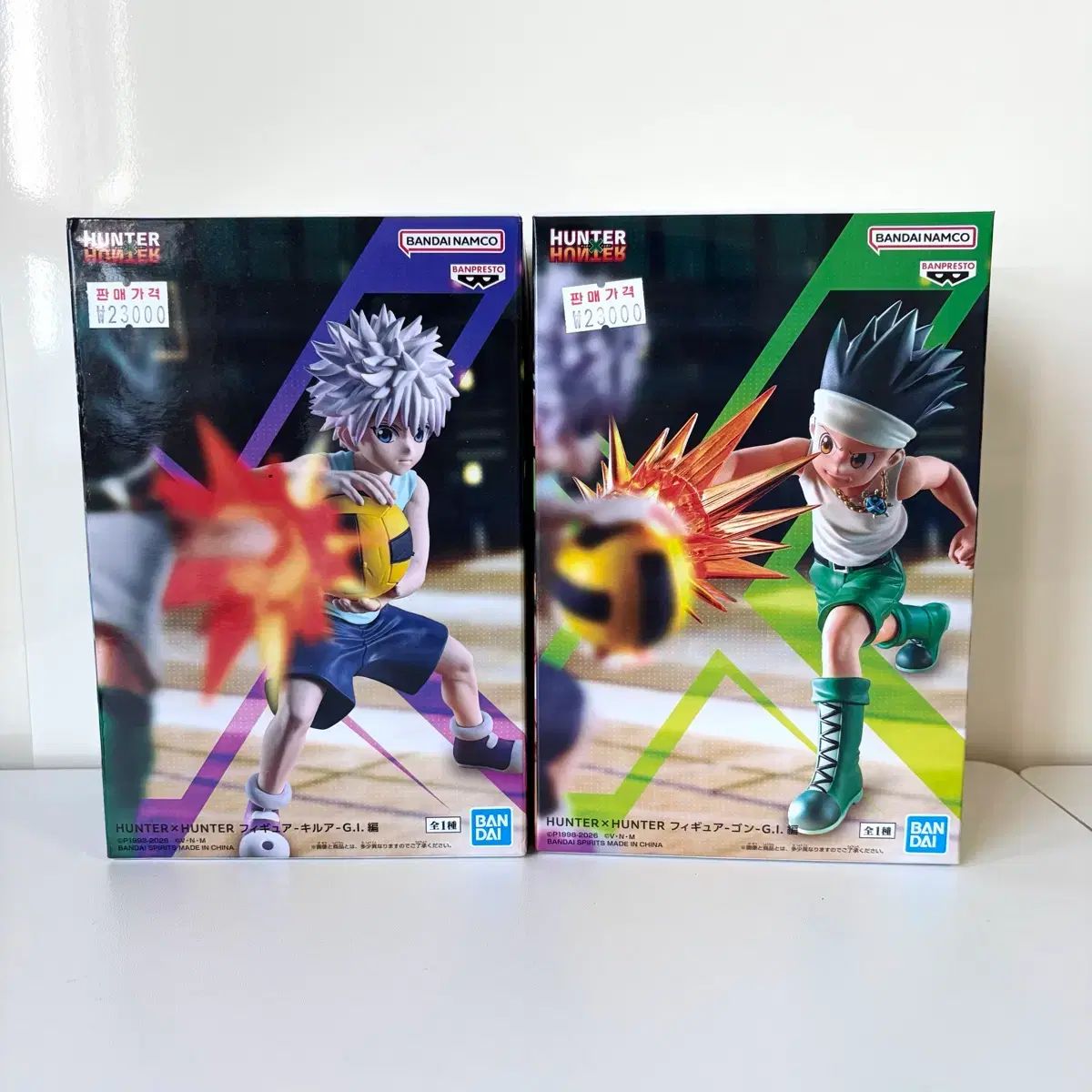 まとめ)BANPRESTO(バンプレスト) グリッドアイランド GI編 フィギュア ゴン キルア フィギュア