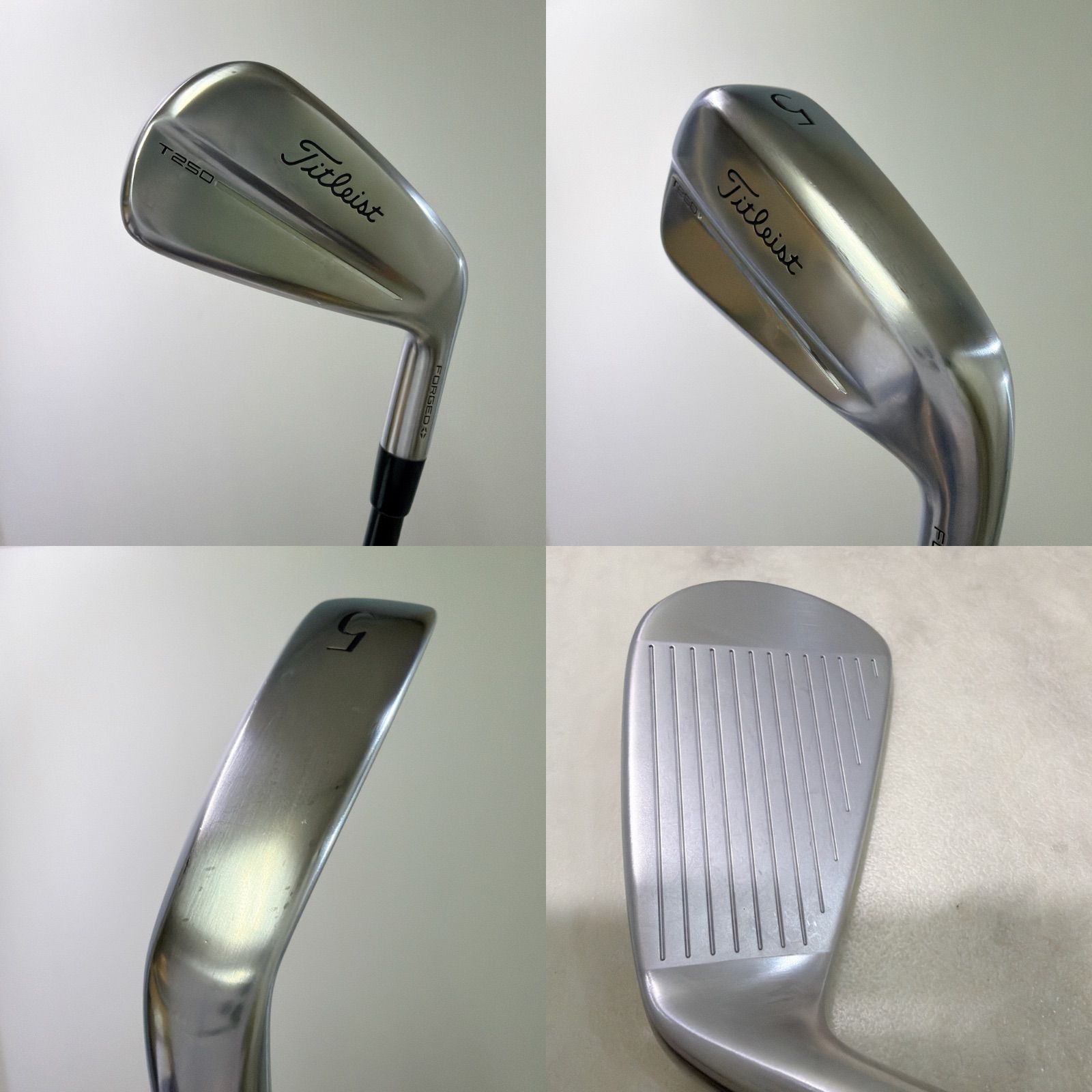美品 タイトリスト Titleist T250 FORGED 2025 5番単品アイアン RAUNE 