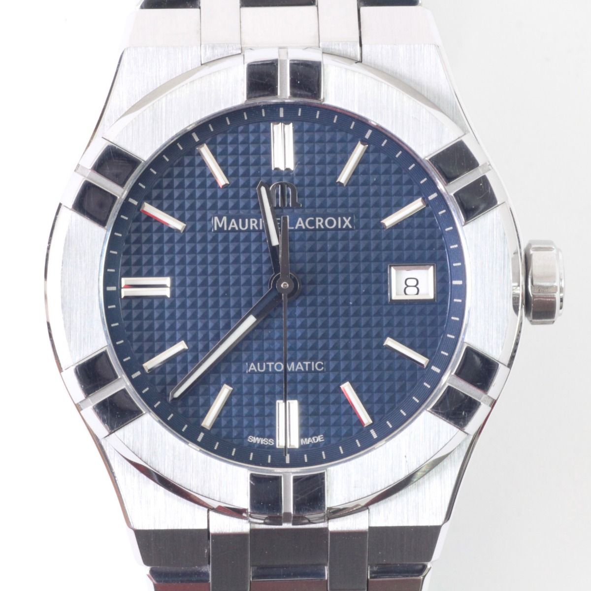 Maurice Lacroix アイコンオートマティック 自動巻き ステンレススチール ブルー 109,808円