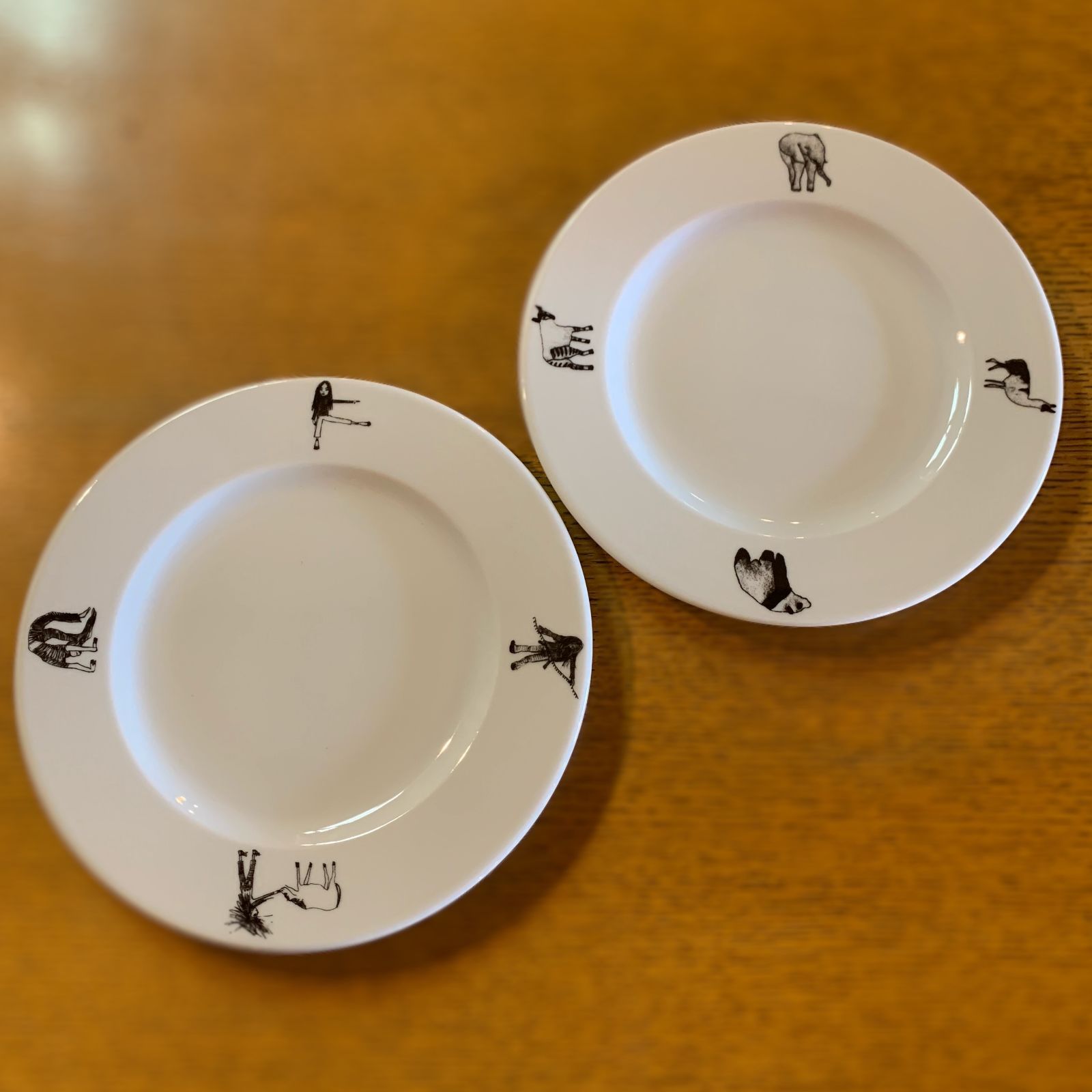 APILCO F.O.B COOP ホワイト　白　丸皿 4枚セット　アピルコ APILCO アピルコ F.O.B COOP 19㎝ プレート 2枚セット /HM-0336 - メルカリ