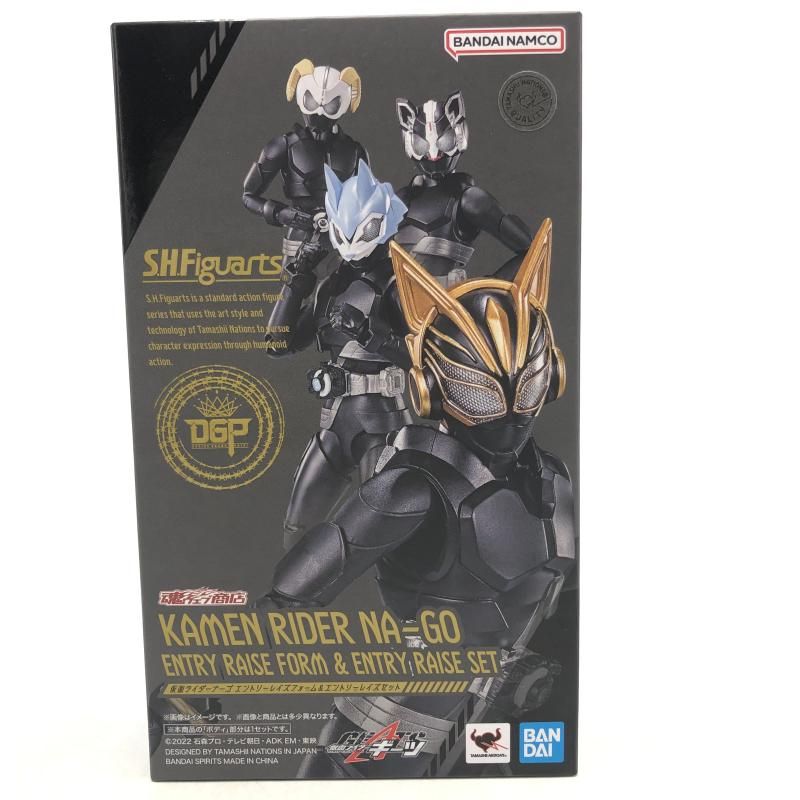 【中古】二重テープ)S.H.Figuarts 仮面ライダーナーゴ エントリーレイズフォーム＆エントリーレイズセット[69]