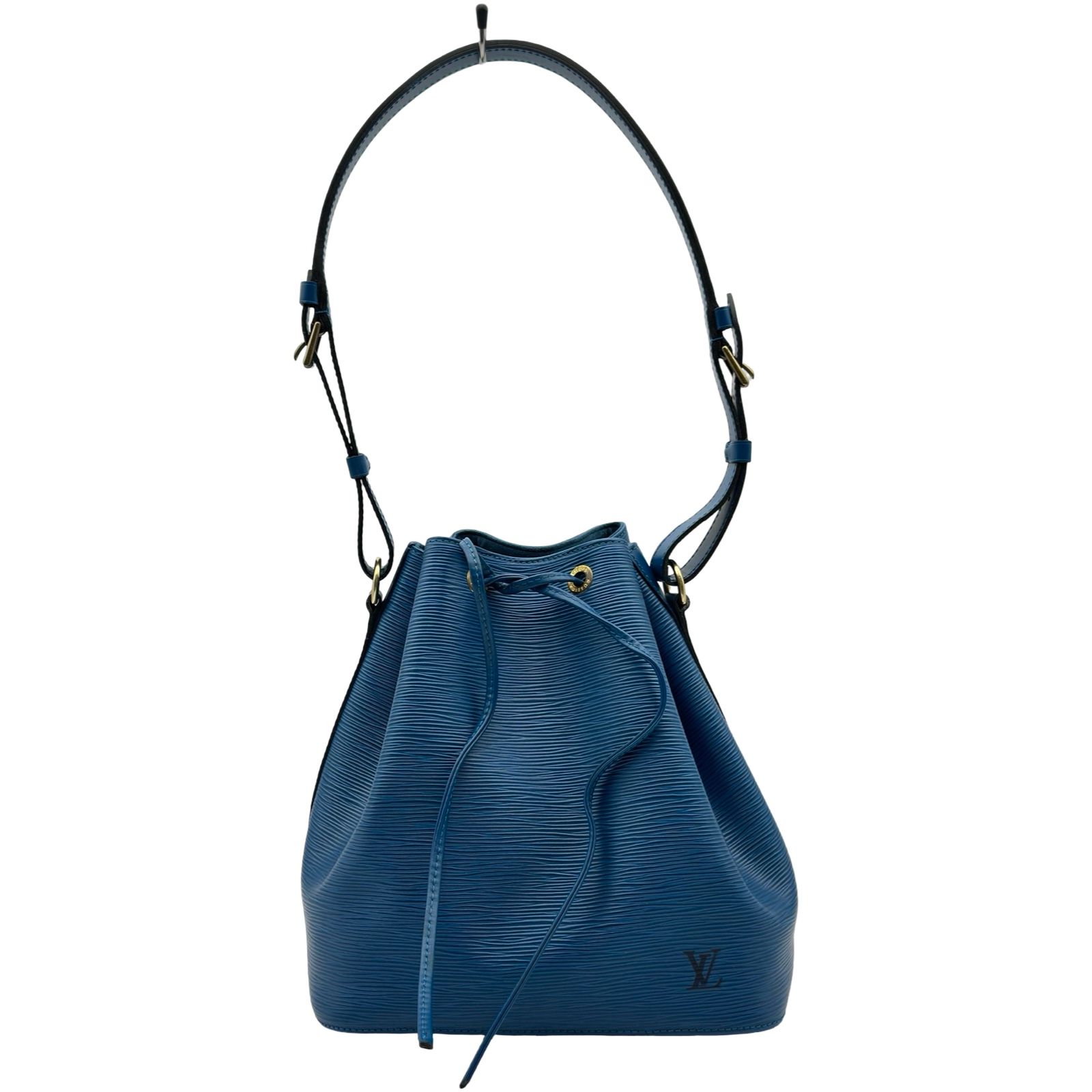 ルイ・ヴィトン LOUIS VUITTON プチ・ノエ M44105 トレドブルー エピ レディース ショルダーバッグ