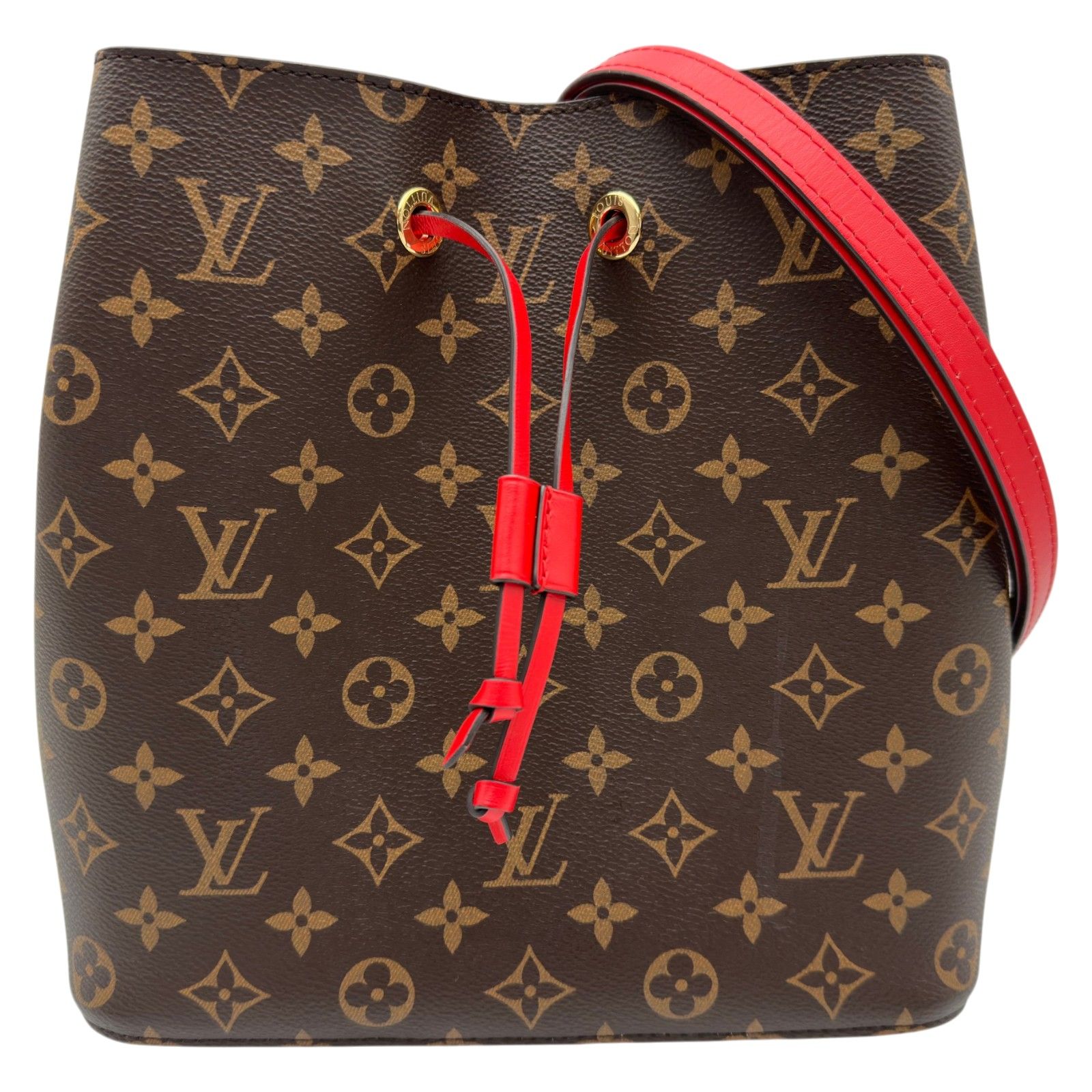 ルイ・ヴィトン LOUIS VUITTON ネオノエ M44021 ブラウン モノグラム/レザー レディース ショルダーバッグ