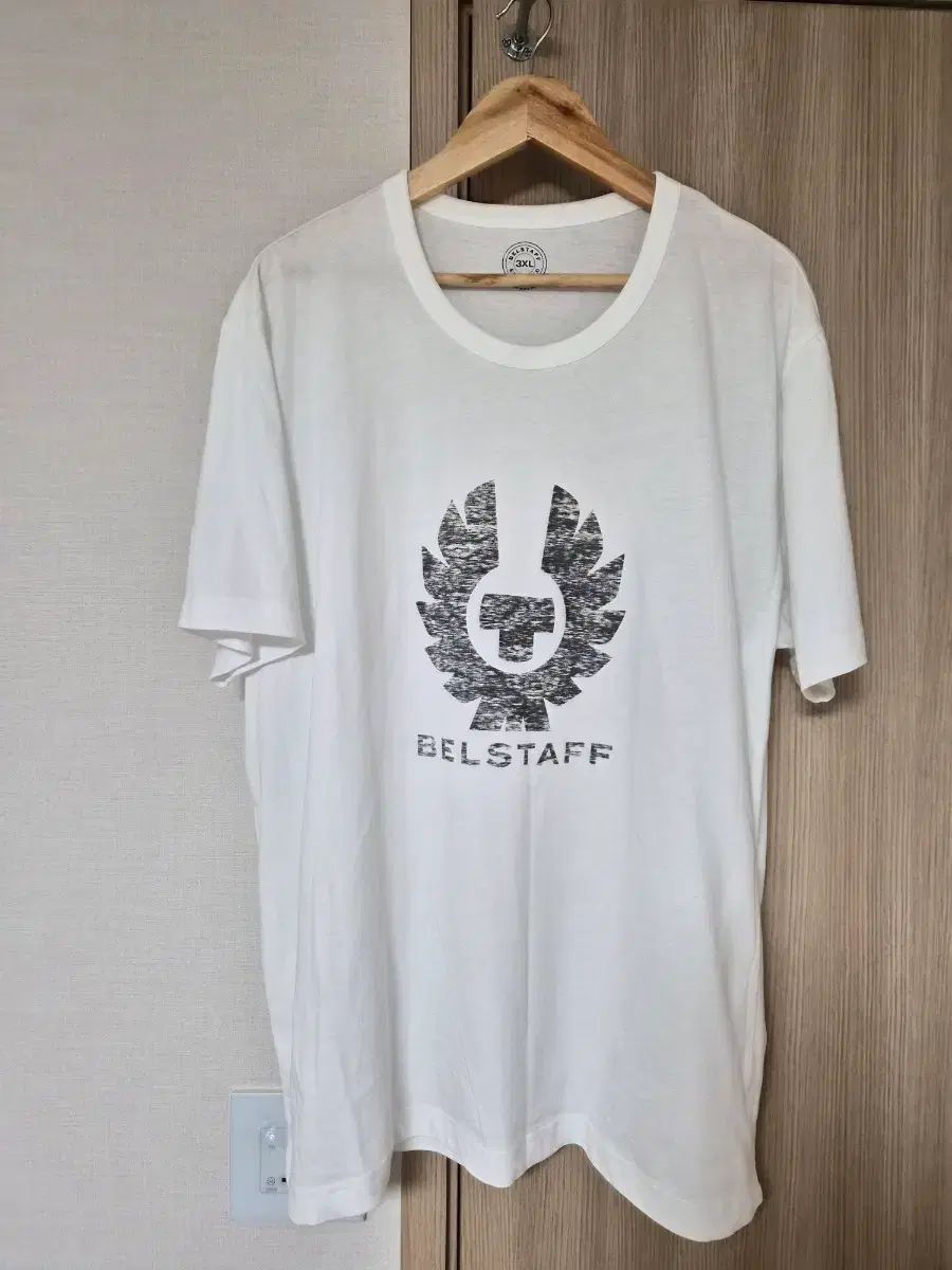 ベルスターフ 白 半袖 Tシャツ 3XL
