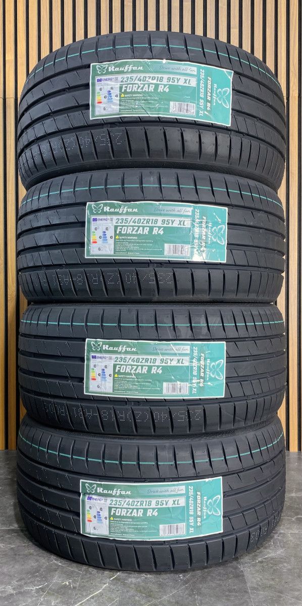 23/40R18 95Y XL Rauffan FORZAR R4 新品 サマータイヤ 4本セット 2026年製 本州 四国 九州 送料無料 235/40/18 夏タイヤ