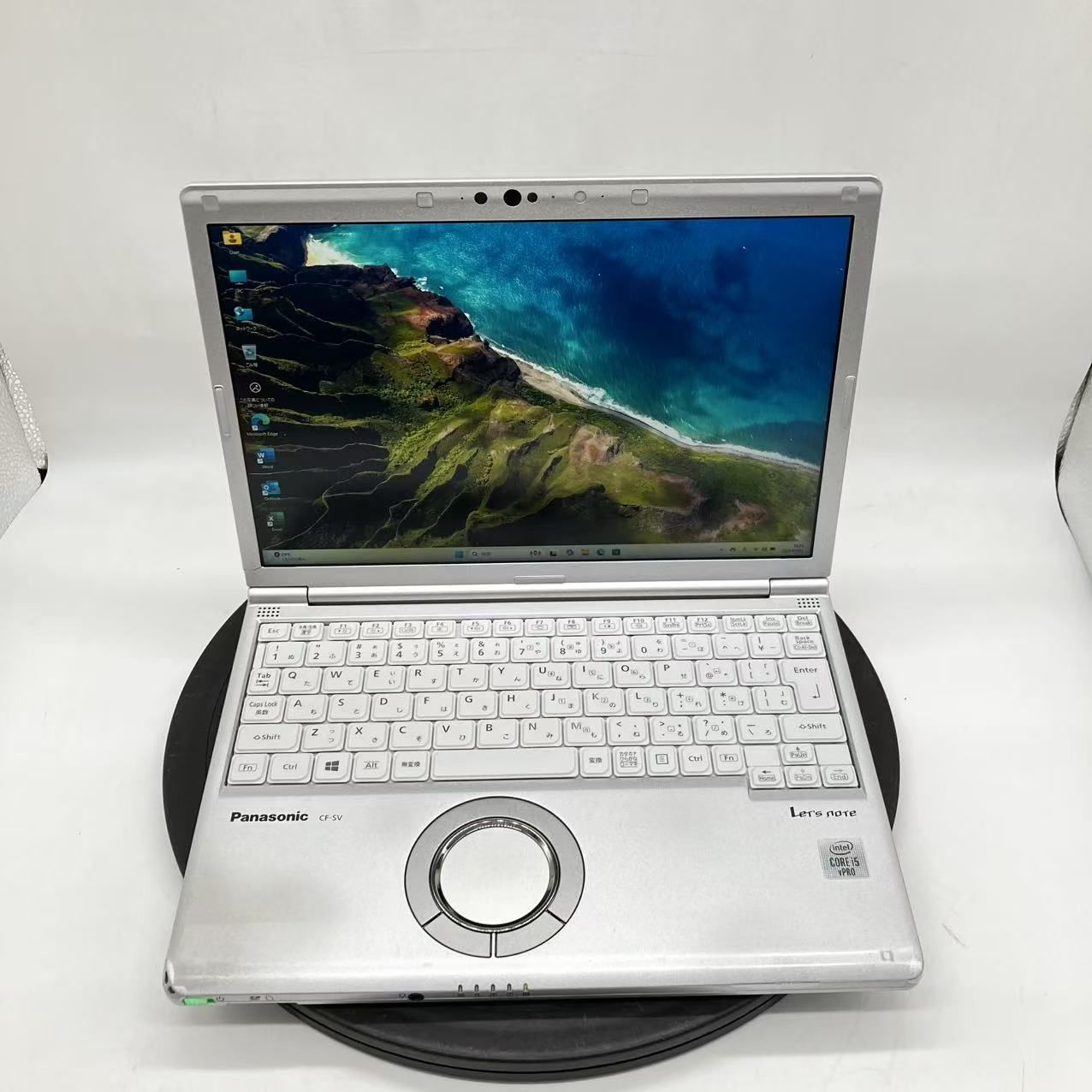 #M1044 [High Speed] Panasonic Let's Note Let's Note SV9 CPU Core i5-10310U RAM8GB SSD256GB Win11 Office 2019 12.1 Used PC Laptop No AC