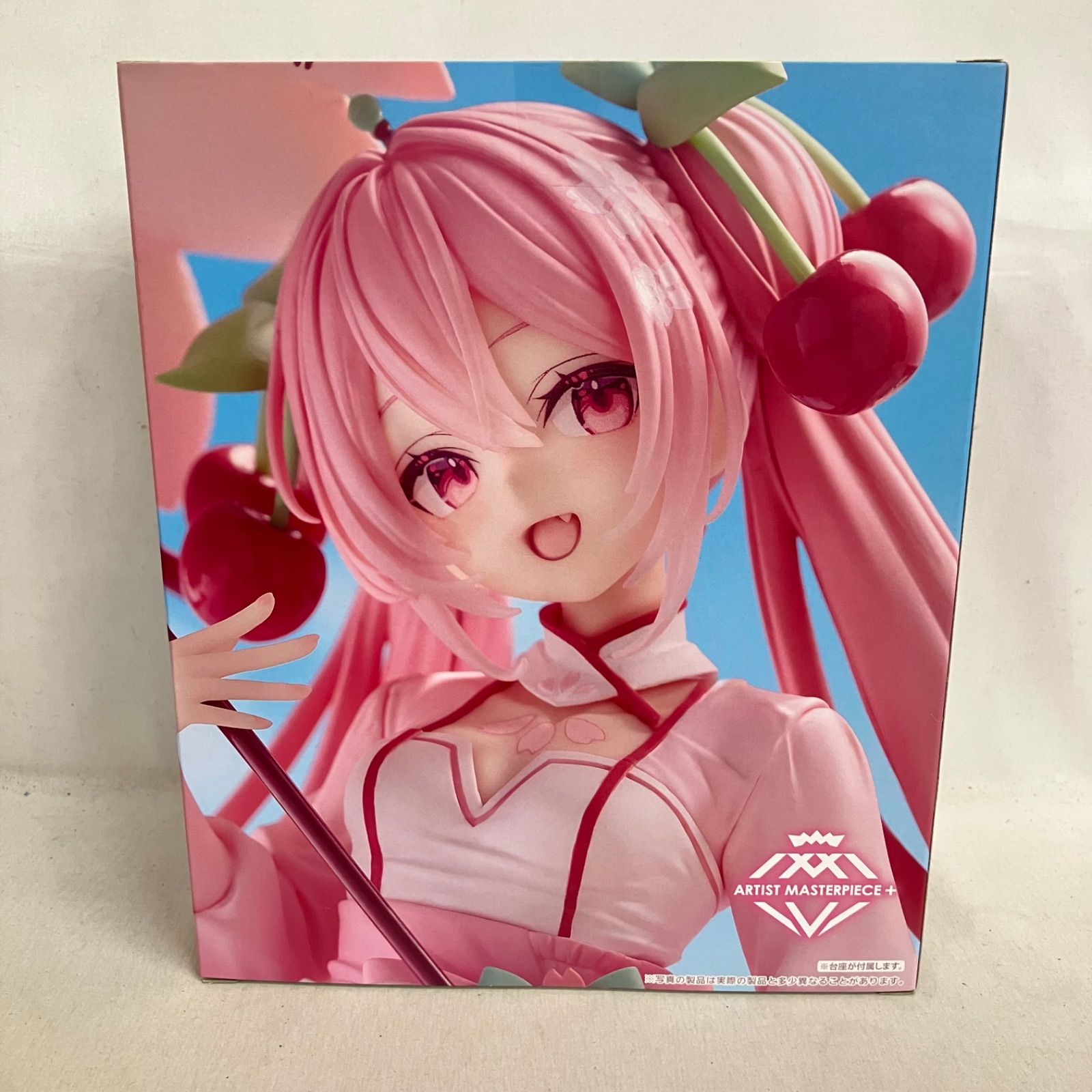 未開封 初音ミク AMP+ 桜ミク 桜ドレスver. フィギュア 3個セット 